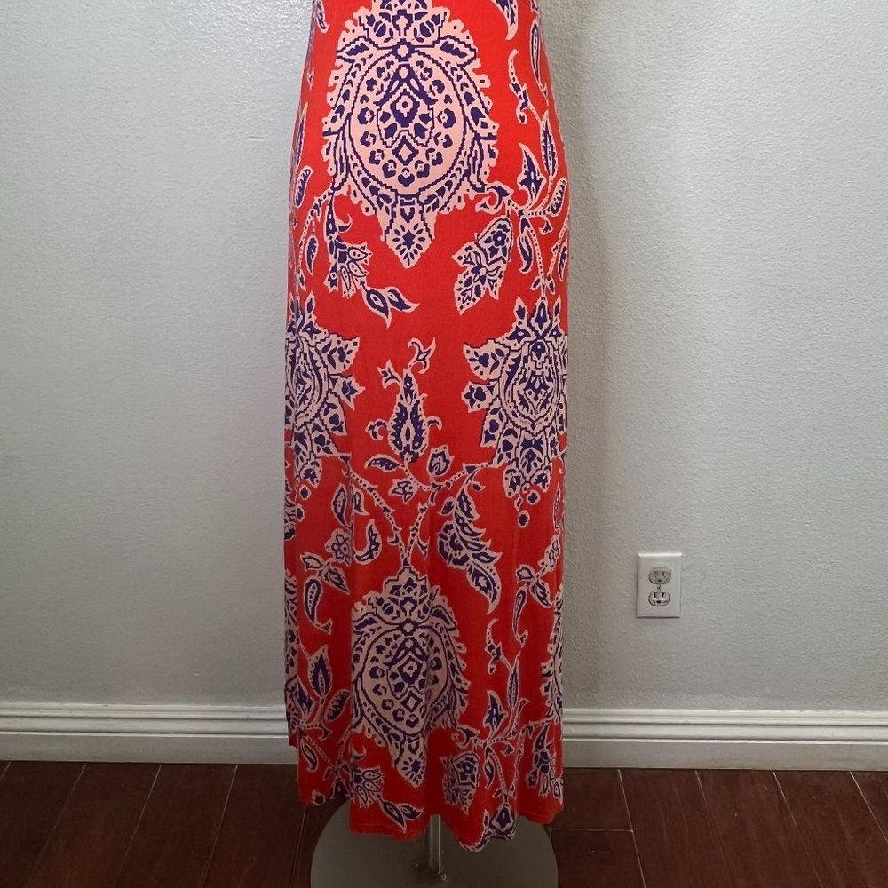 Anthropologie Akemi + Kin Correia Maxi Dress Multicolor Floral Size X-Small - Picture 3 of 8